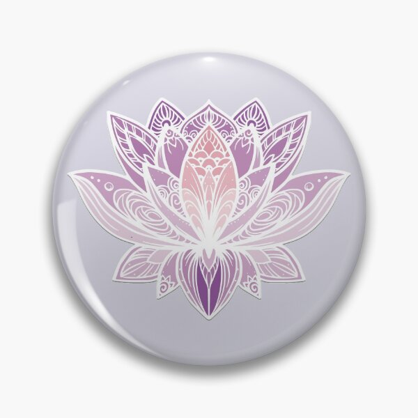 Item preview, Lotus Mandala (Violet and Peach) designed and sold by squishyrainbow.