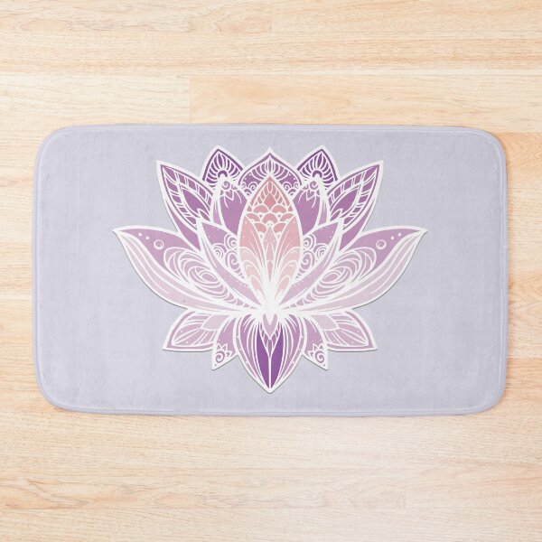 Item preview, Lotus Mandala (Violet and Peach) designed and sold by squishyrainbow.