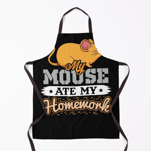 Item preview, My Mouse ate my Homework funny shirt designed and sold by Grinover.