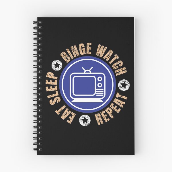 Item preview, PROFESSIONAL BINGE WATCHER round designed and sold by ThemeBros.