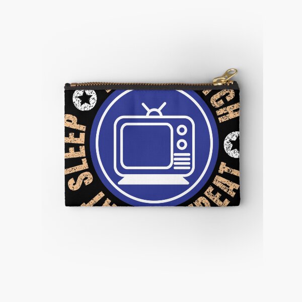 Item preview, PROFESSIONAL BINGE WATCHER round designed and sold by ThemeBros.