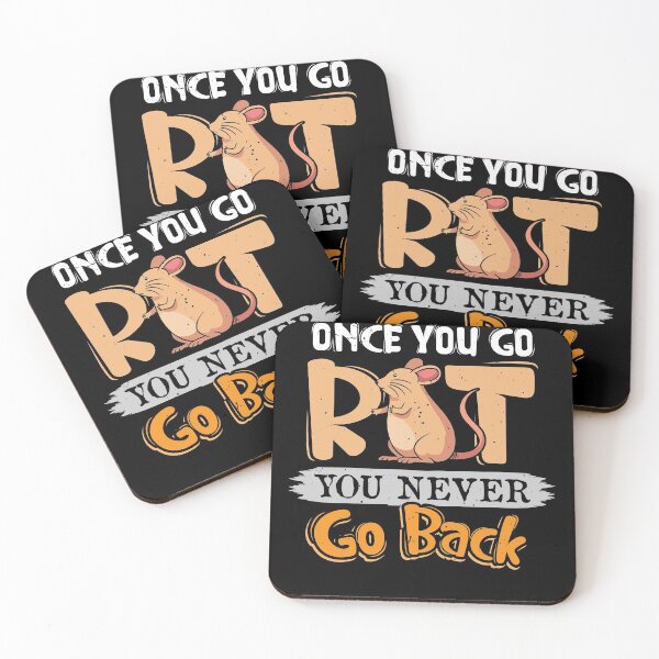 Item preview, Once you go Rat you never go Back funny shirt designed and sold by Grinover.
