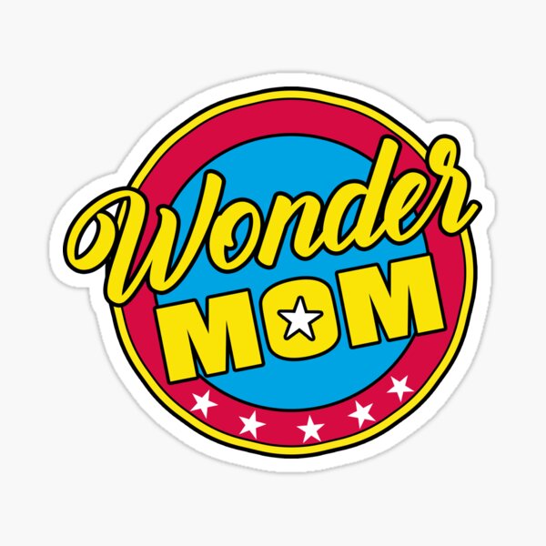 Wonder maman ww84 super fête des mères Sticker