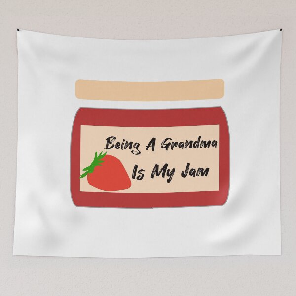 Item preview, Being A Grandma Is My Jam , Gift For Grandma designed and sold by Soukainadesign.
