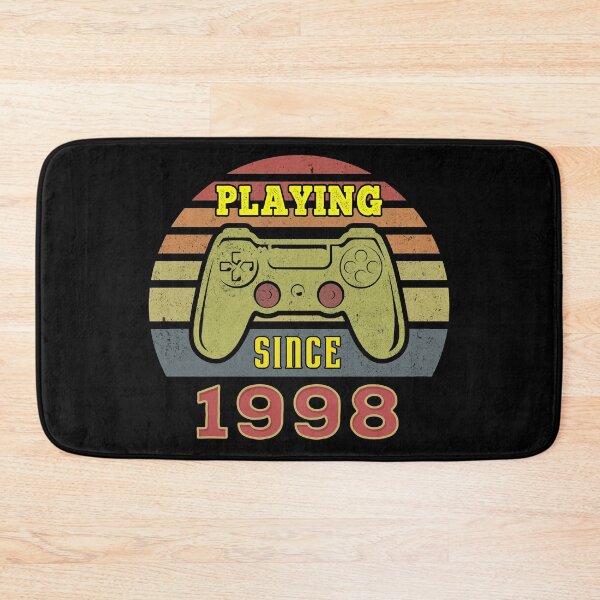 Aperçu de l'œuvre Joue depuis 1998 - Manette de jeu vintage - Né en 1998 créée et vendue par looklock.