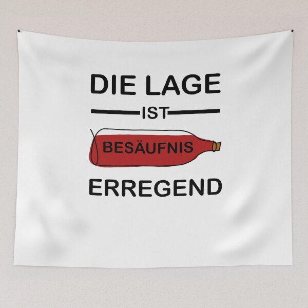 Item preview, THE SITUATION IS EXCITING TO DRINK | Gift saying funny funny designed and sold by yourtravelguide.