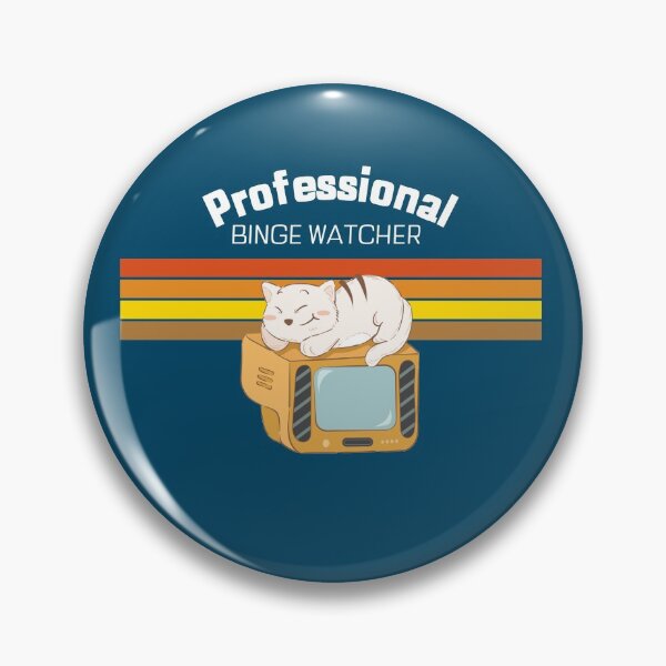 Item preview, "Professional Binge Watcher" designed and sold by Salma Satya & Co.