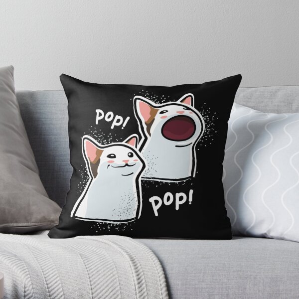 Cat Meme Pillow Cases, Meme Cushion Covers