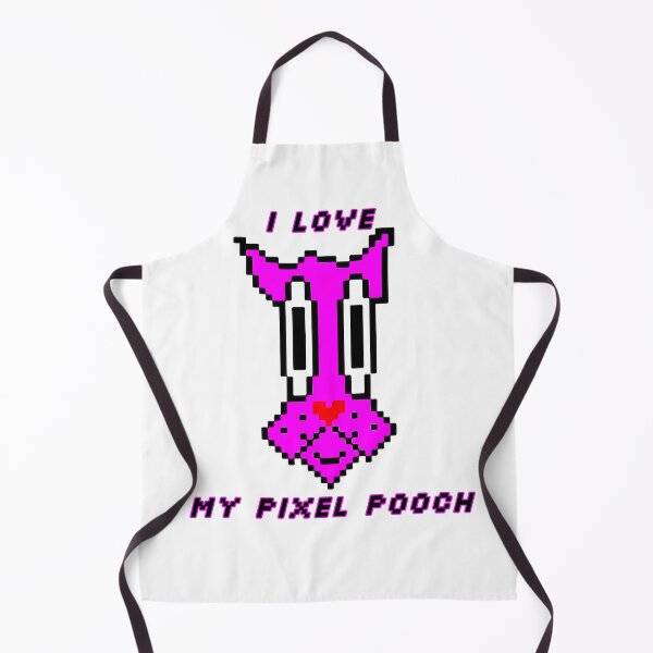 Item preview, I Love My Pixel Pooch designed and sold by TeachUrb.