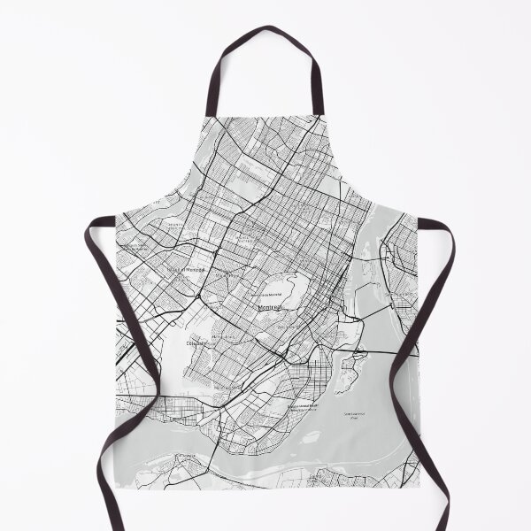 Item preview, Montreal, Canada Map (Theme 1) designed and sold by Mapnify.