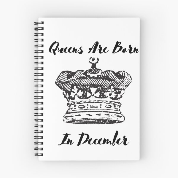 Item preview, Queens Are Born In December- December Birthday Quotes Shirt designed and sold by Karim Hasraoui.