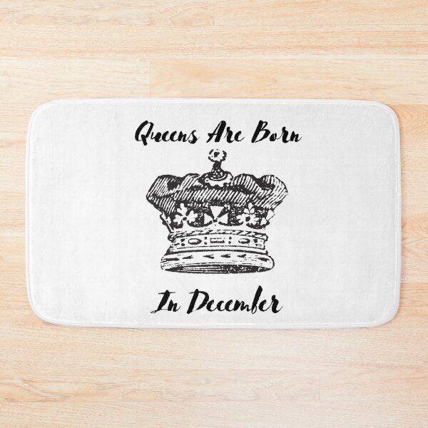 Item preview, Queens Are Born In December- December Birthday Quotes Shirt designed and sold by Karim Hasraoui.