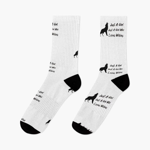 Item preview, Just A Girl Who Loves Wolves Vintage , Gift For Wolves Lover  designed and sold by Soukainadesign.