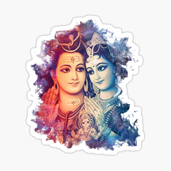 Samriddhi Lord Shiv and Parvati Ji Vinyl Poster (12X18 Inches) For Bedroom  Poster Living Room Poster Family Poster and Drawing Room Wall Decor Poster  | Religious Wall Decal : Amazon.in: Home &