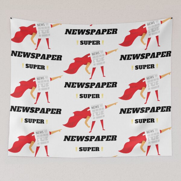 Item preview,  Super Newspaper designed and sold by HappinessTrade.