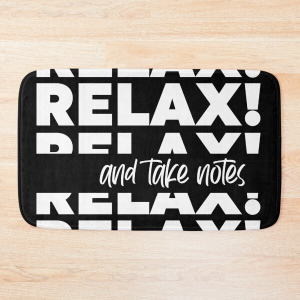 Item preview, RELAX and take notes designed and sold by GabrielleDC.