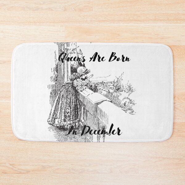 Item preview, Queens Are Born In December- December Birthday Quotes Shirt designed and sold by Karim Hasraoui.