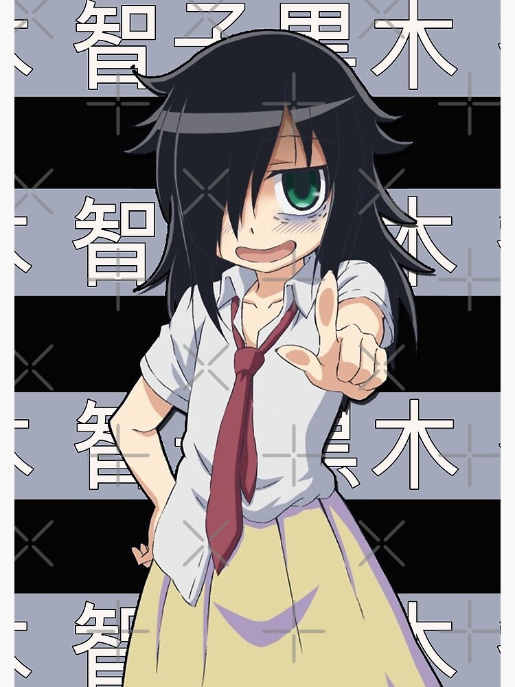 Amazon.com: Anime WataMote No Matter How I Look at It, It's You Guys' Fault  I'm Not Popular Poster for Room Aesthetics Decorative Picture Print Wall  Art Canvas Posters Gifts 08x12inch(20x30cm) Framed: Posters