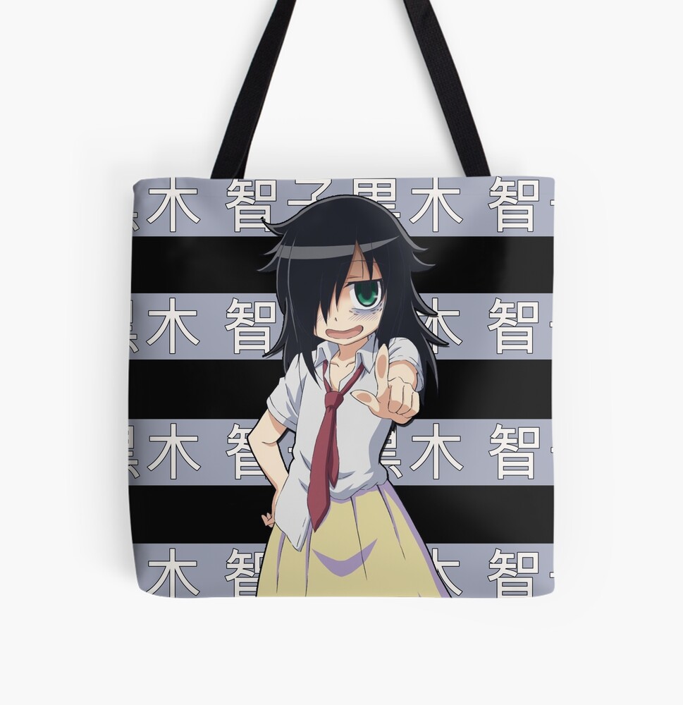 Bolsos de mano for Sale con la obra «Tomoko Kuroki WataMote Anime» de  Leomordd | Redbubble