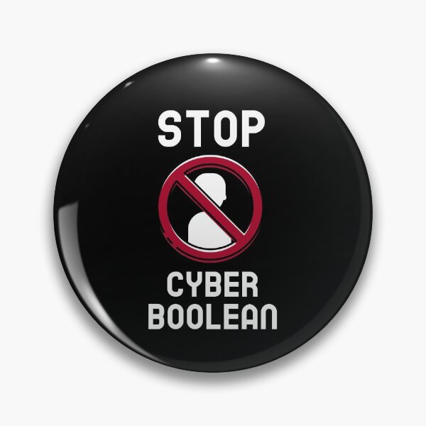 Item preview, Stop Cyber Boolean Cybersecurity designed and sold by OldCamp.