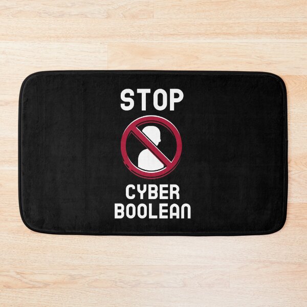 Item preview, Stop Cyber Boolean Cybersecurity designed and sold by OldCamp.