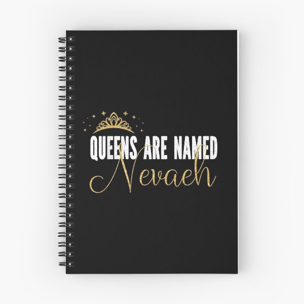 Item preview, Queens Are Named Nevaeh Personalized First Name Girl product designed and sold by Grabitees.