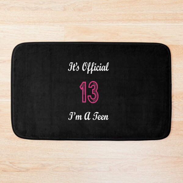 Item preview, Official Teenager 13th Birthday Gift for 13 Year Old Girls  designed and sold by 2blackcherries.