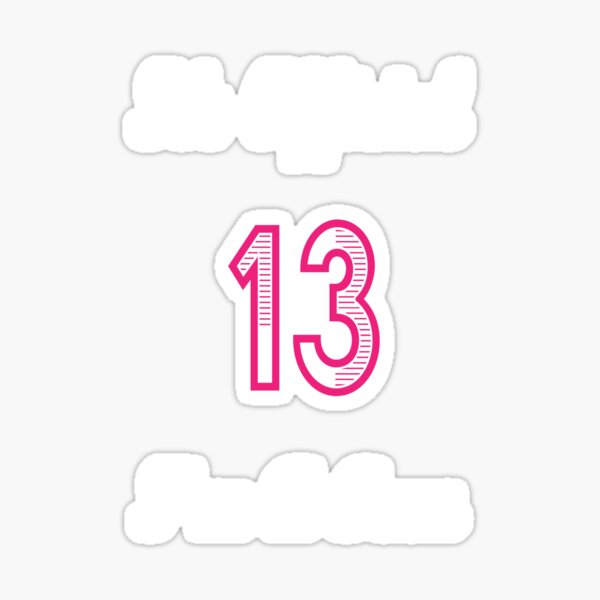 official-teenager-13th-birthday-gift-for-13-year-old-girls-sticker