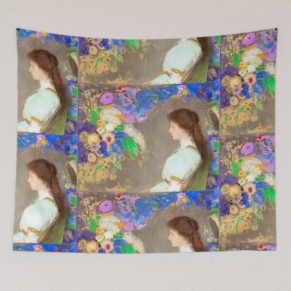 Item preview, Violette Heymann, Fine Art Painting by Redon designed and sold by RBEnt.