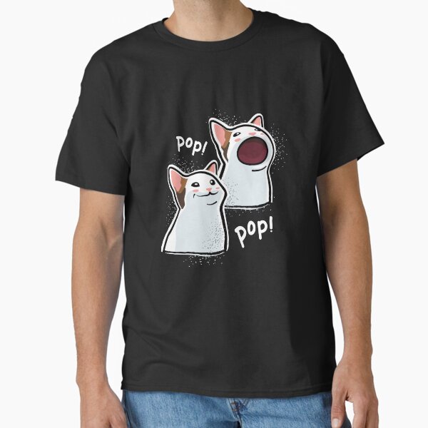 Vista previa del artículo con la obra «Pop gato Meme / Pop Cat / PopCat», diseñado y vendido por coolintent.