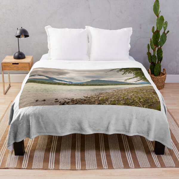 Item preview, The Skeena River at Shames Mountain on a cloudy day in the summer, in British Columbia, Canada. designed and sold by SnapTPhotograph.
