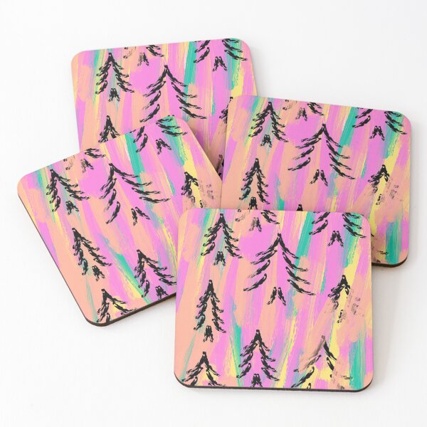 Item preview, Colorful fir trees designed and sold by Harinko.