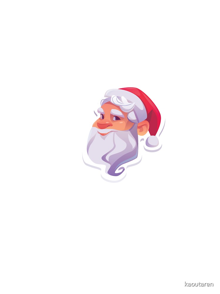 Cute Christmas Stickers - Merry Christmas Sticker for Sale by  WolfPackDesigns