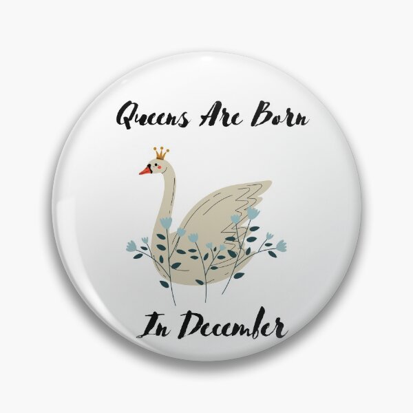 Item preview,  Queens Are Born In December- December Birthday Quotes Shirt designed and sold by Karim Hasraoui.