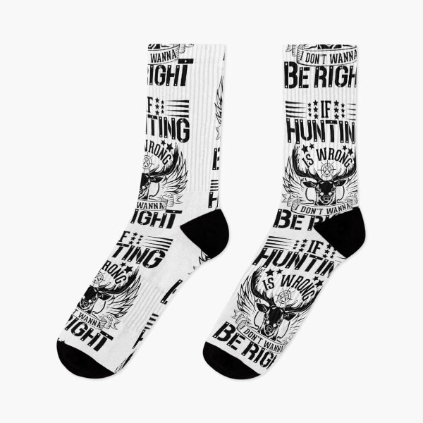 Item preview, If hunting is wrong I don't wanna be right designed and sold by crazy merchs.