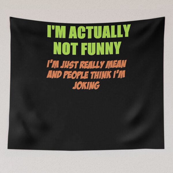 Item preview, I'm Actually Not Funny designed and sold by The Full Cart.