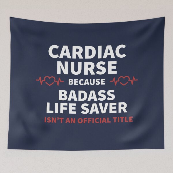 Item preview, Cardiac Nurse designed and sold by Jamiecsmith1986.