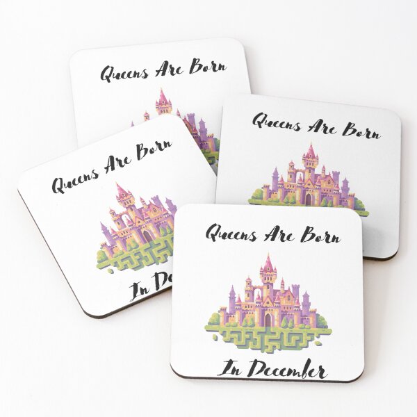 Item preview,  Queens Are Born In December- December Birthday Quotes Shirt designed and sold by Karim Hasraoui.