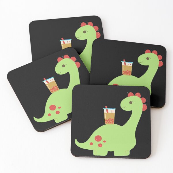 Item preview, Green tea Dino boba  designed and sold by trialsanderrors.