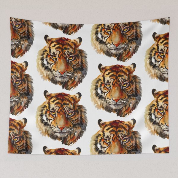 Item preview, Tiger | Tiger Drawing | beautiful Tiger designed and sold by BabyYodaSticker.