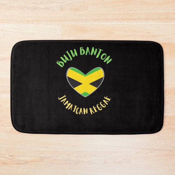 Item preview, Buju Banton Jamaican Flag Heart Design designed and sold by Beluved.