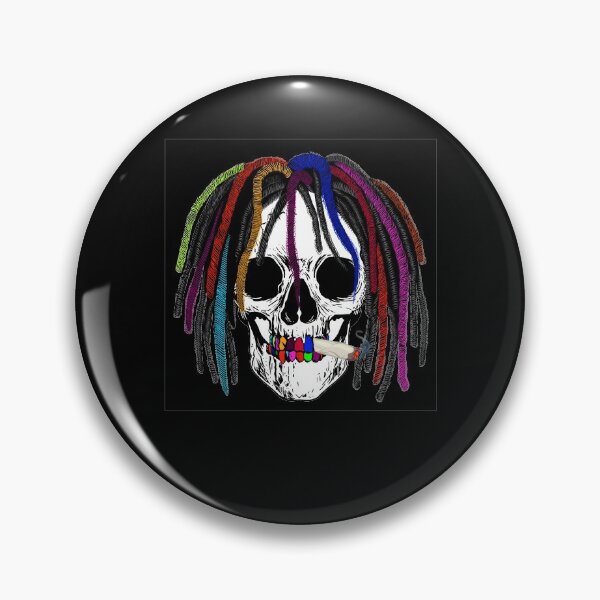 Item preview, Reggae Jamaica Rasta Rastafarian Dreadlock Skull designed and sold by besTmanuFacture.