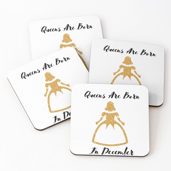 Item preview, Queens Are Born In December- December Birthday Quotes Shirt designed and sold by Karim Hasraoui.