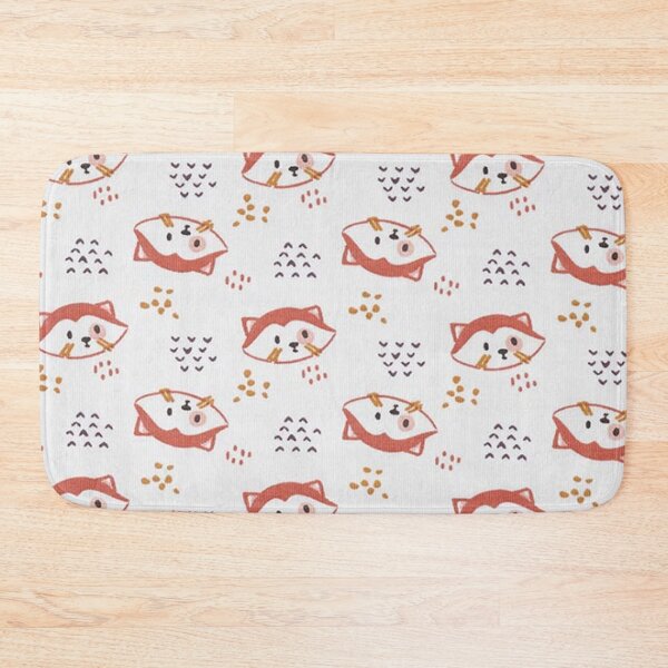 Item preview, Red - white panda head cotton jersey designed and sold by jwebmarket.