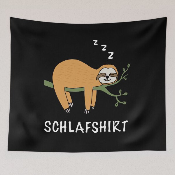 Item preview, SLEEPING SHIRT SLOTH DREAMER | Sweet gift pajamas sleeping designed and sold by yourtravelguide.