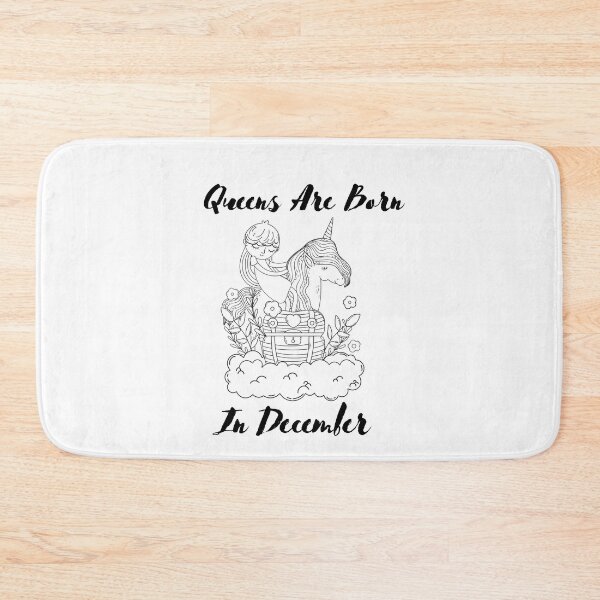 Item preview, Queens Are Born In December- December Birthday Quotes Shirt designed and sold by Karim Hasraoui.