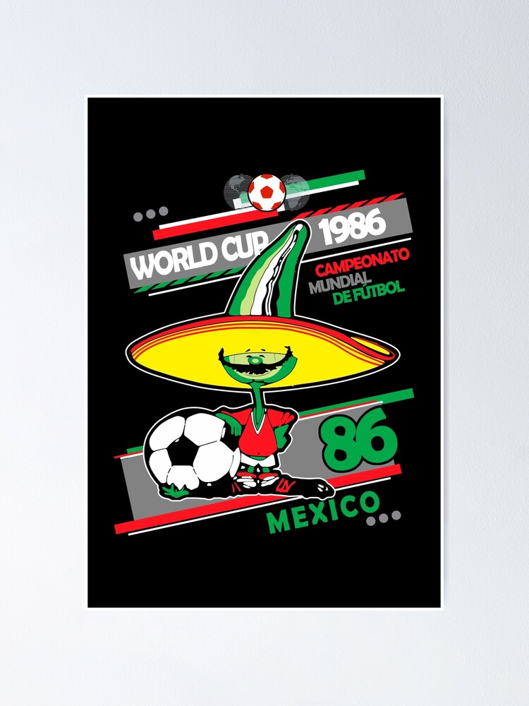 Vintage poster – Mexico 86, XIII Campeonato Mundial de Futbol – Galerie 1 2  3