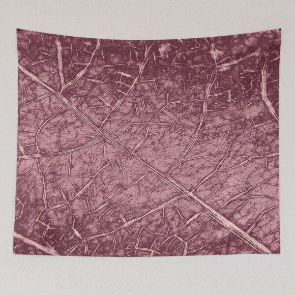 Item preview, Luxurious plant structure - berry purple designed and sold by SulkaCreative.