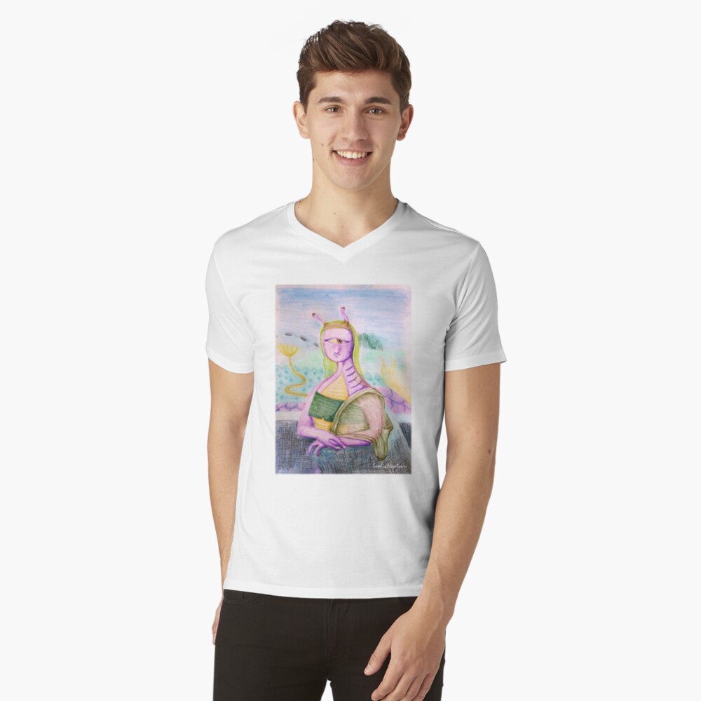 Item preview, V-Neck T-Shirt designed and sold by ivrona.