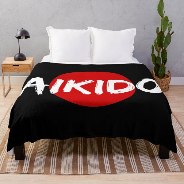 Item preview, Aikido - White on Dark designed and sold by CatArtStore.